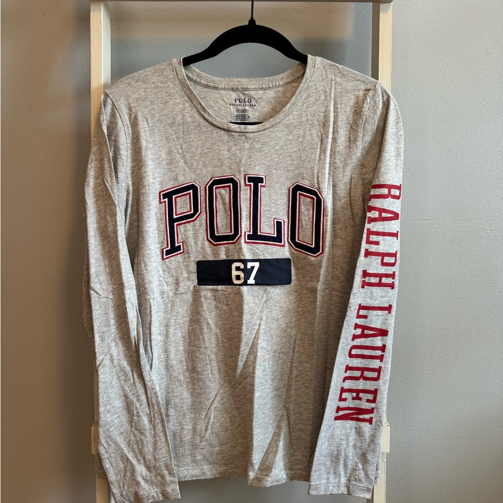 Polo Ralph Lauren Gray Long Sleeve Shirt